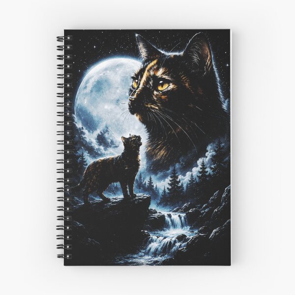 Item preview, Mystical Cat Moon Forest Night - Witchy Fantasy Cottagecore designed and sold by sportfantees.