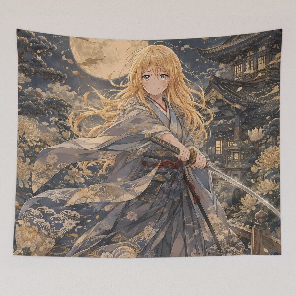 Item preview, Kaori Miyazono Your Lie in April Moonlit Samurai designed and sold by mildaclairmo.