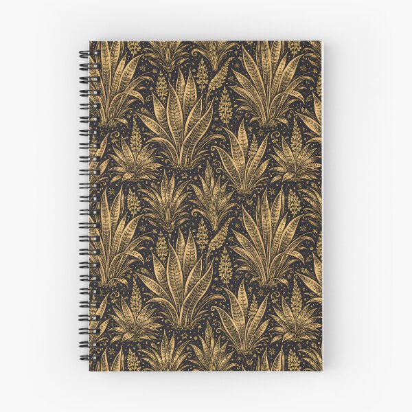 Item preview, Black Gold Luxury Snake Plant Pattern Design designed and sold by EcologicoolShp.