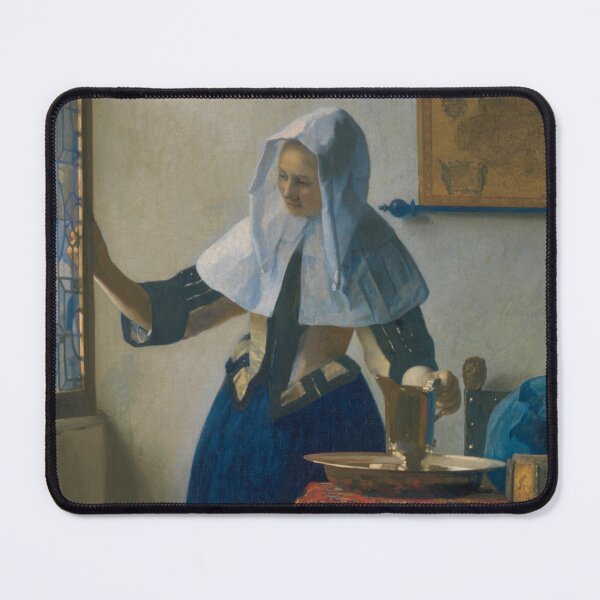 Item preview, Woman with a Water Jug (Vrouw met waterkan), Johannes Vermeer, 1662 designed and sold by The Gaping Maw.