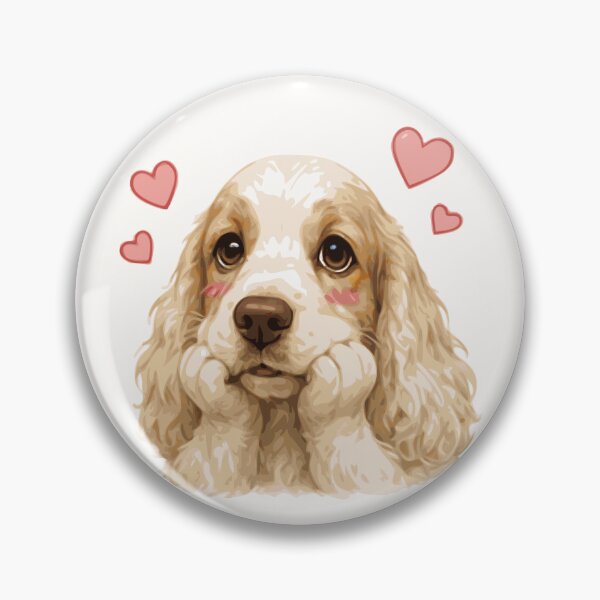 Item preview, Cocker Spaniel orange #2 designed and sold by Royal Spark Studio.