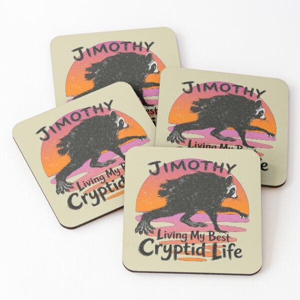 Item preview, Jimothy - Living My Best Cryptid Life designed and sold by Shy Fractal Designs.