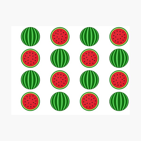 Item preview, watermelon pattern designed and sold by PhiloDoh.