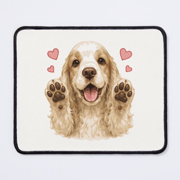 Item preview, Cocker Spaniel orange #3 designed and sold by Royal Spark Studio.