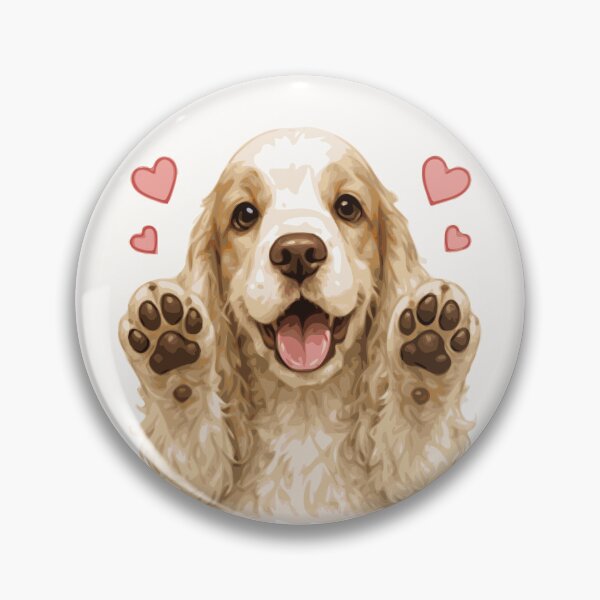 Item preview, Cocker Spaniel orange #3 designed and sold by Royal Spark Studio.