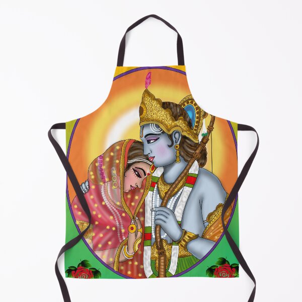 Item preview, Sita Ram Artwork | Divine Hindu Couple Digital Drawing & Spiritual Illustration designed and sold by Harshit_Digital_Arts.