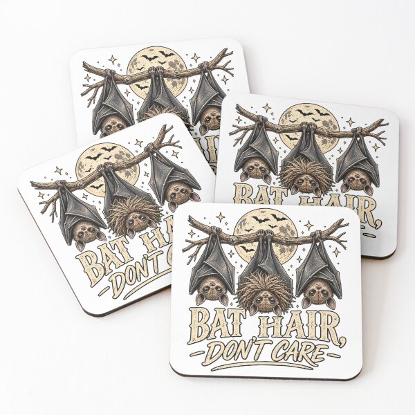 Item preview, Bat Hair Don't Care designed and sold by TY-Cat-Tees.