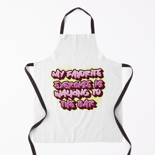 Item preview, My Favorite Exercise is walking to the bar designed and sold by CreationsbYKz.