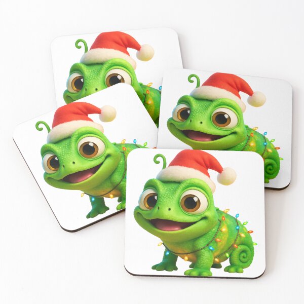 Item preview, Christmas Chameleon designed and sold by Sillytoe.