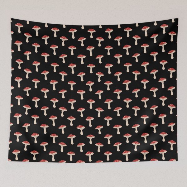 Item preview, Fly Agaric Mushroom Pattern designed and sold by IrynaAlex.