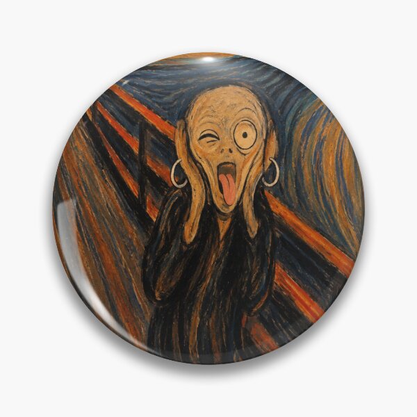 Item preview, The Scream, But Make It Iconic designed and sold by SUreal Studio.