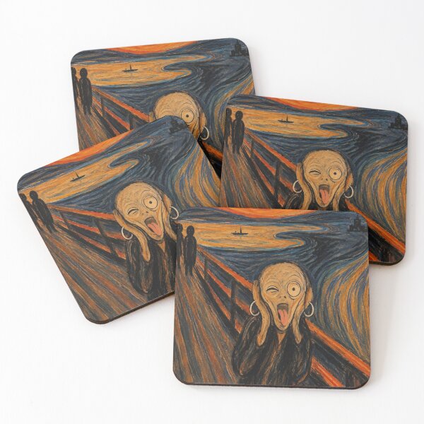 Item preview, The Scream, But Make It Iconic designed and sold by SUreal Studio.