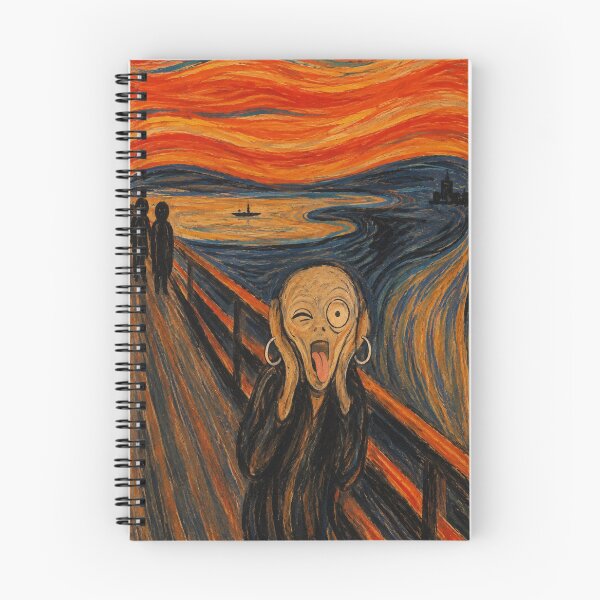 Item preview, The Scream, But Make It Iconic designed and sold by SUreal Studio.