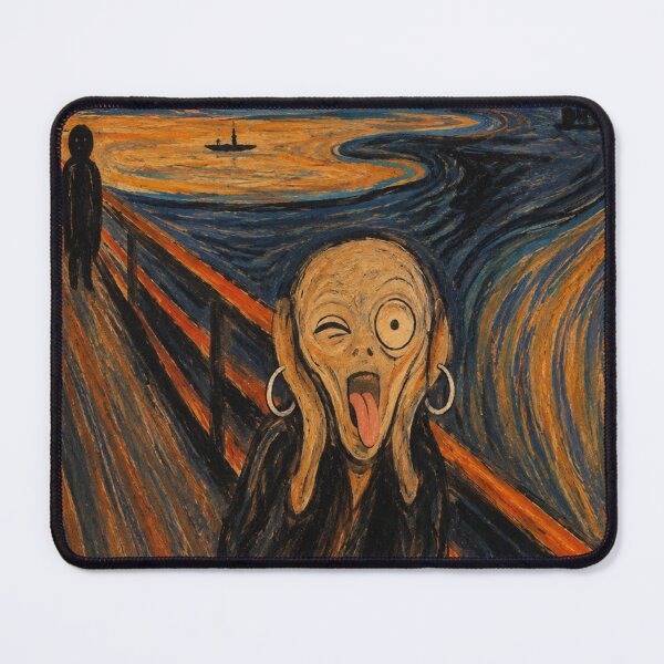 Item preview, The Scream, But Make It Iconic designed and sold by SUreal Studio.