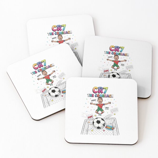 Item preview, CR7 The Comeback Cristiano Ronaldo Football Cartoon Art designed and sold by annaarthk.