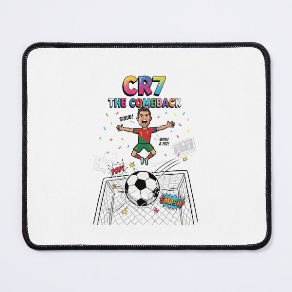 Item preview, CR7 The Comeback Cristiano Ronaldo Football Cartoon Art designed and sold by annaarthk.