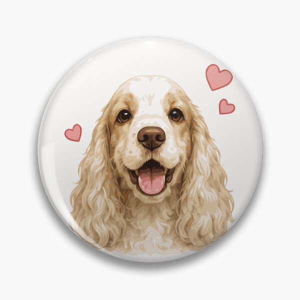 Item preview, Cocker Spaniel orange #4 designed and sold by Royal Spark Studio.