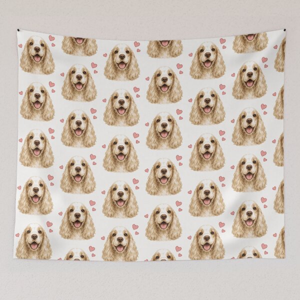Item preview, Cocker Spaniel orange #4 designed and sold by Royal Spark Studio.