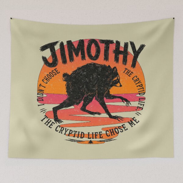 Item preview, Jimothy - The Cryptid Life Chose Me designed and sold by Shy Fractal Designs.