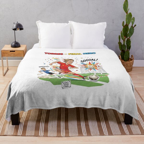 Item preview, Torres Final Hero Euro 2008 Football Cartoon Art designed and sold by annaarthk.