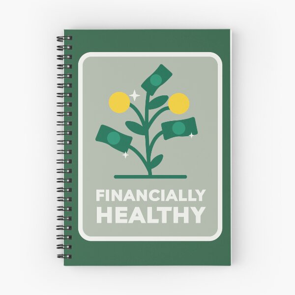 Item preview, Financially Healthy Money Manifestation Affirmation designed and sold by MiaBellaGirl.