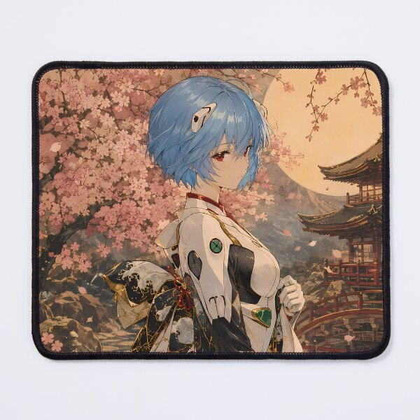 Item preview, Rei Ayanami Neon Genesis Evangelion Sakura Temple Elegance designed and sold by mildaclairmo.