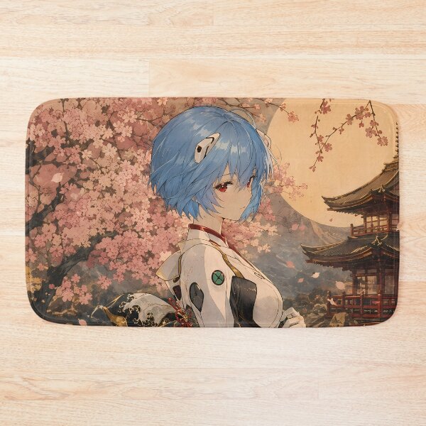 Item preview, Rei Ayanami Neon Genesis Evangelion Sakura Temple Elegance designed and sold by mildaclairmo.