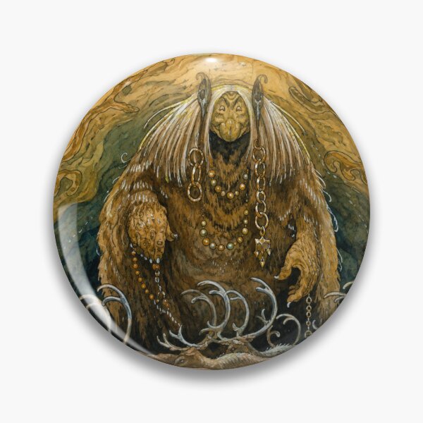 Item preview, John Bauer Print, Art Nouveau Fantasy Illustration, Nila’s Sacrifice Christmas Goat Julbocken II, Folklore Lovers designed and sold by RickE.
