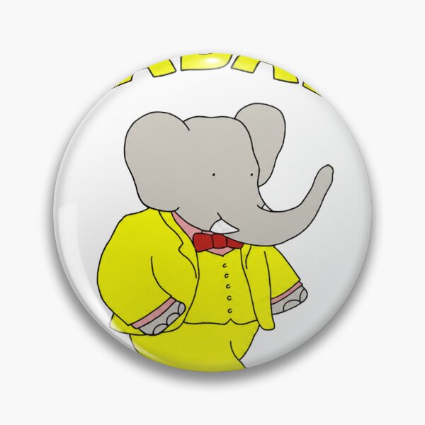 Item preview, babar the elephant yellow designed and sold by PhiloDoh.