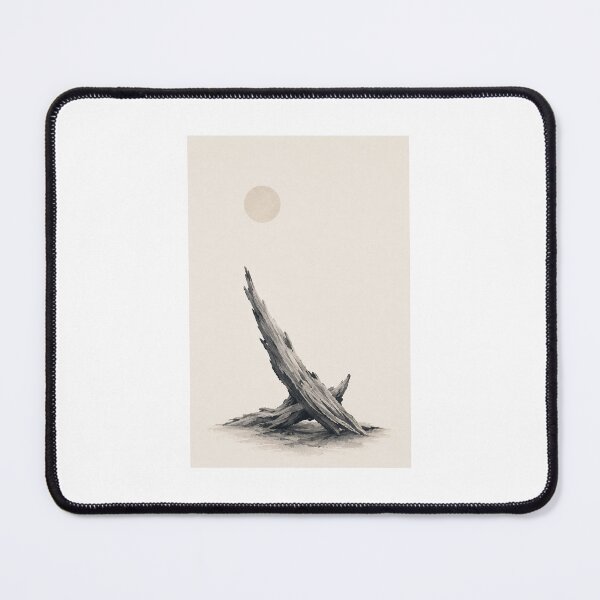 Item preview, Silent Driftwood | Minimal Nordic Driftwood Illustration designed and sold by Norvian.
