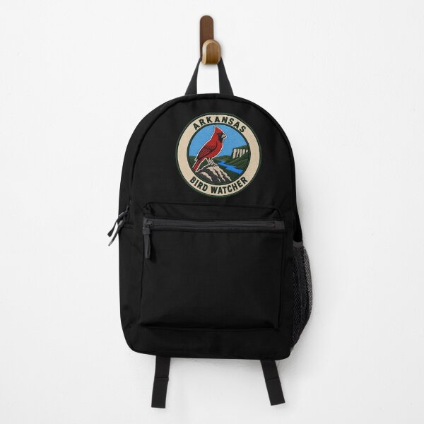 Item preview, Arkansas Bird Watcher Northern Cardinal Ozark Patch designed and sold by The-Drip-Studio.
