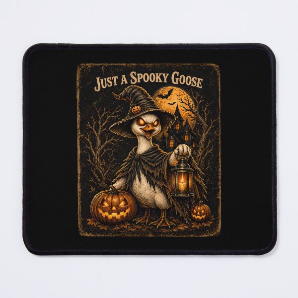 Item preview, Just a Spooky Goose Halloween Witch Classic T-Shirt  designed and sold by podlook.