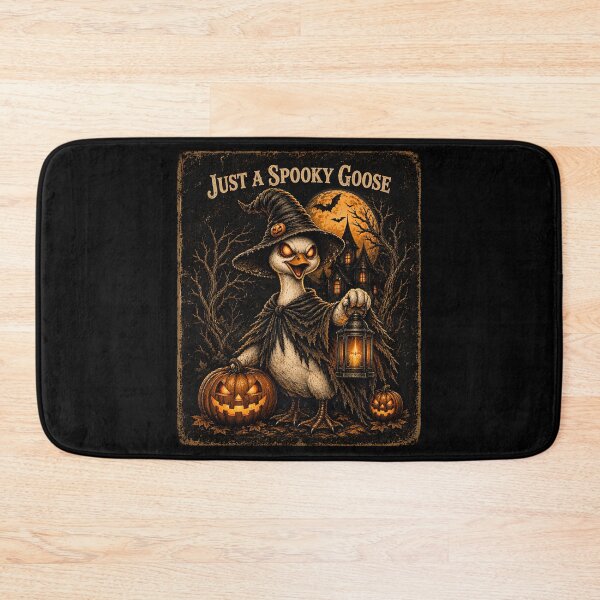 Item preview, Just a Spooky Goose Halloween Witch Classic T-Shirt  designed and sold by podlook.