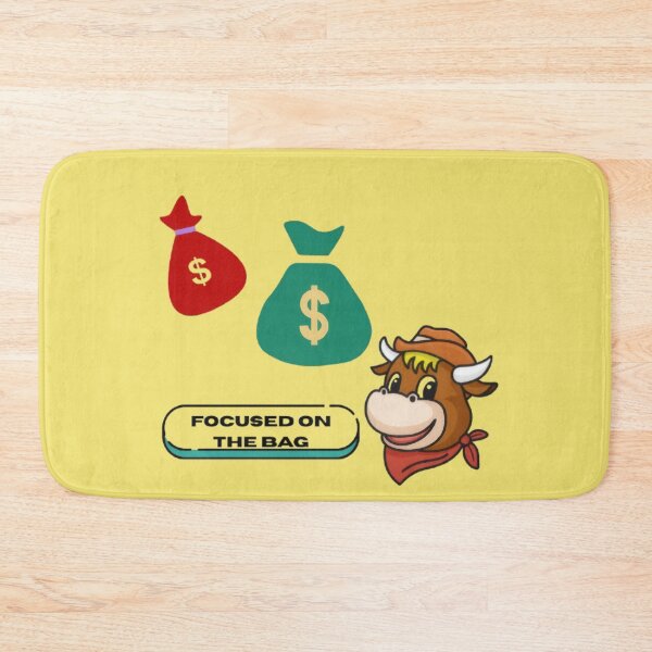 Item preview, Finance-focused animated bull design designed and sold by WealthVector.