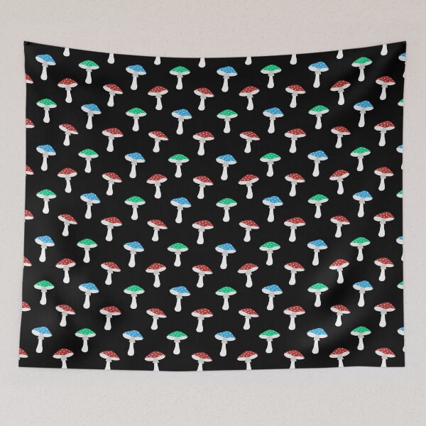 Item preview, Fly Agaric Mushroom Pattern designed and sold by IrynaAlex.