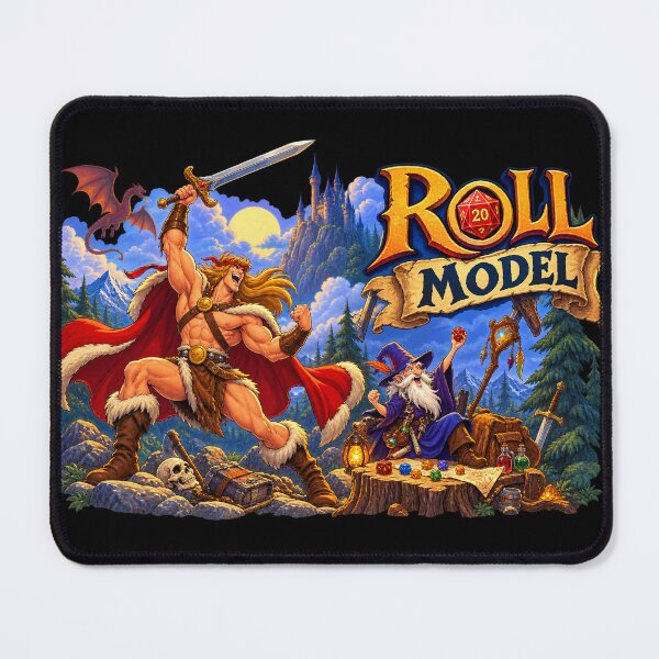 Item preview, RPG Humor: Roll Model designed and sold by Spectrum House Designs.