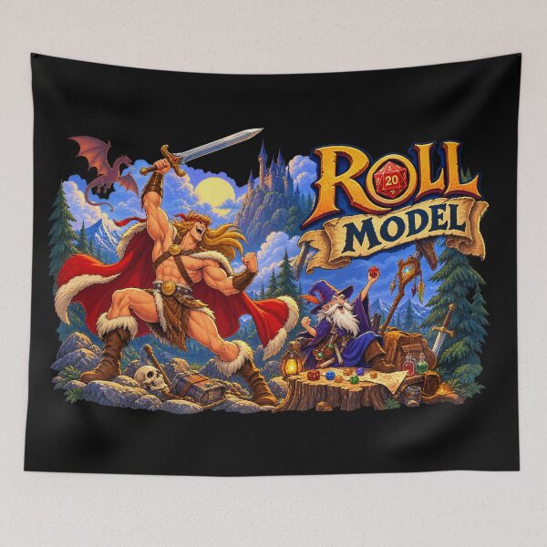 Item preview, RPG Humor: Roll Model designed and sold by Spectrum House Designs.