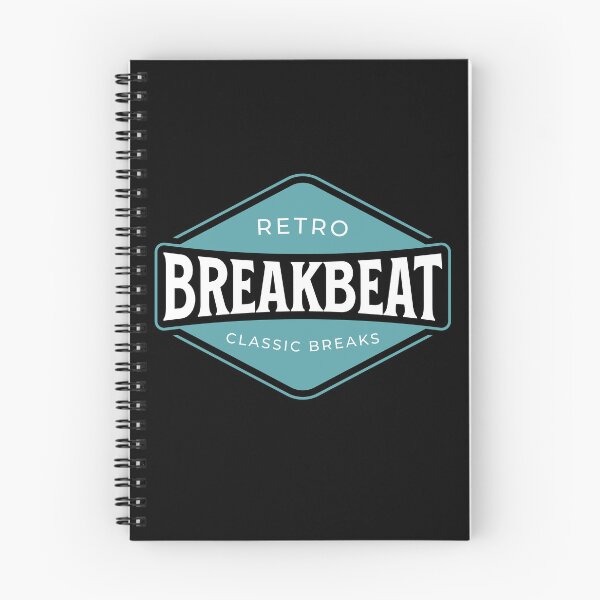 Item preview, BREAKBEAT - Breaks Badge (White)  designed and sold by Discothreadz.