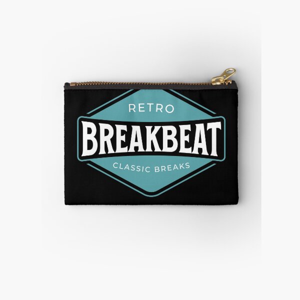 Item preview, BREAKBEAT - Breaks Badge (White)  designed and sold by Discothreadz.