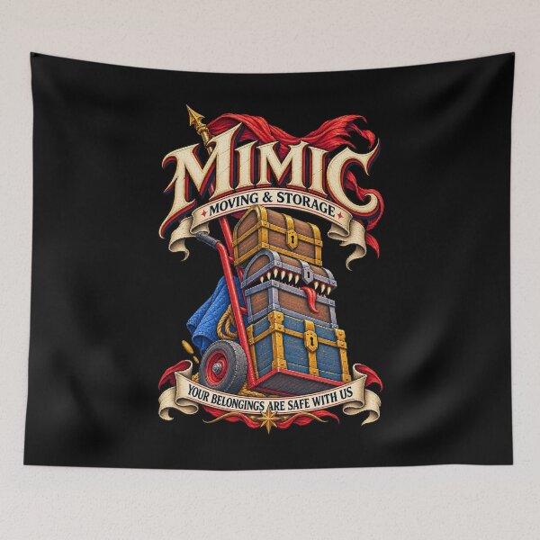 Item preview, RPG Humor: Mimic Moving & Storage designed and sold by Spectrum House Designs.