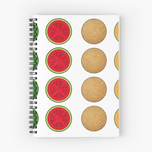 Item preview, watermelon cantaloupe pattern designed and sold by PhiloDoh.