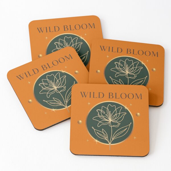 Item preview, Wild Bloom Minimal Logo designed and sold by Northern Glow Art.