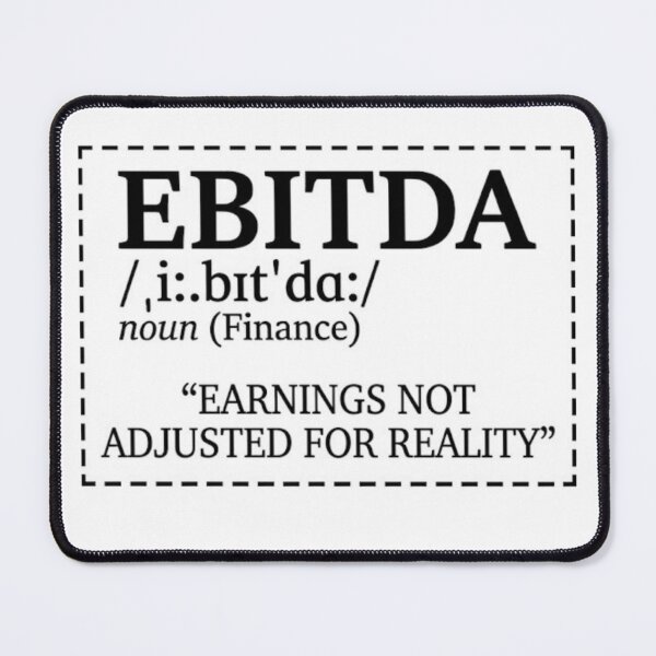 Item preview, Value Investing T-Shirt - EBITDA Definition Funny Finance Humor designed and sold by Finance Wisdom.
