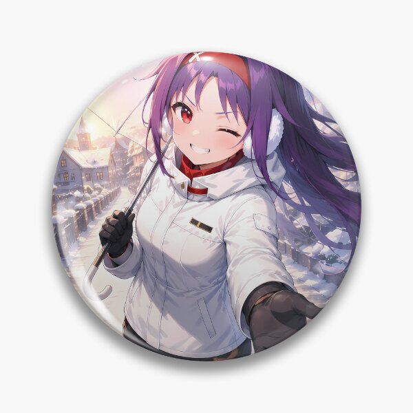 Item preview, Yuuki Sword Art Online Snowy Umbrella Walk designed and sold by mildaclairmo.
