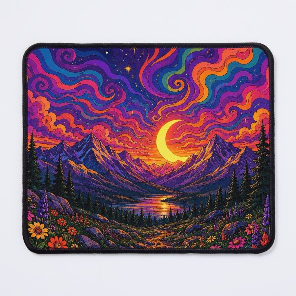 Item preview, Moon Over Mountains designed and sold by bernswell.