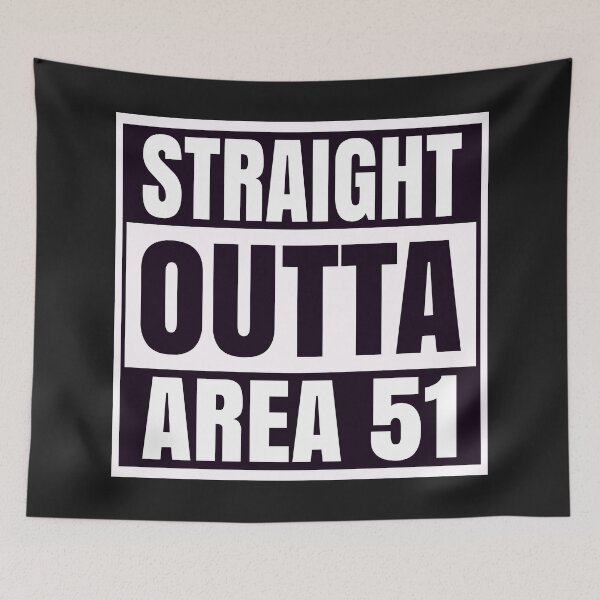 Item preview, Straight Outta Area 51 designed and sold by aliengalaxiesglobal.