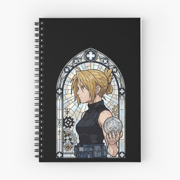 Item preview, Riza Hawkeye Fullmetal Alchemist Alchemy Stained Glass Portrait designed and sold by mildaclairmo.