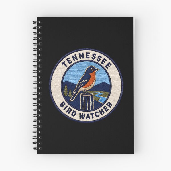 Item preview, Tennessee Bird Watcher American Robin Smoky Mountains Patch designed and sold by The-Drip-Studio.