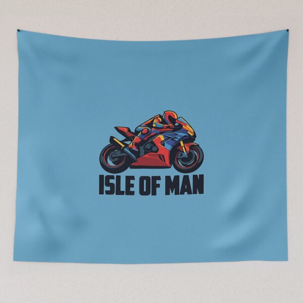 Item preview, Isle of Man TT Superbike Racer Motorcycle Graphic designed and sold by KiwiRider.