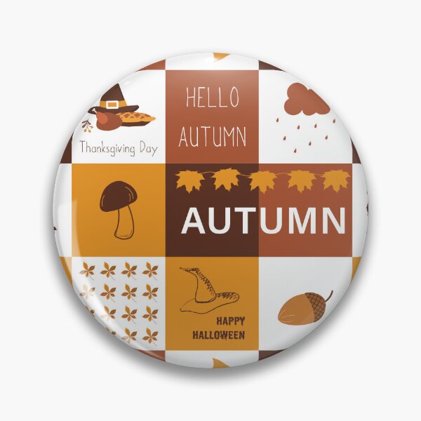 Item preview, Autumn Geometric Square Pattern designed and sold by IrynaAlex.